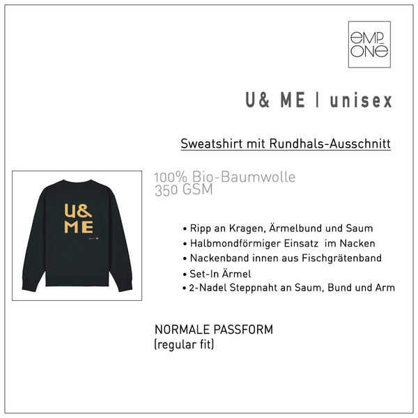 Sweatshirt U& ME